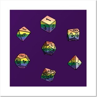 Pride Dice Set: Gay LGBTQ Posters and Art